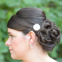 Wedding updo