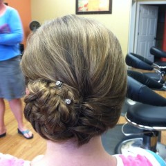 Prom updo